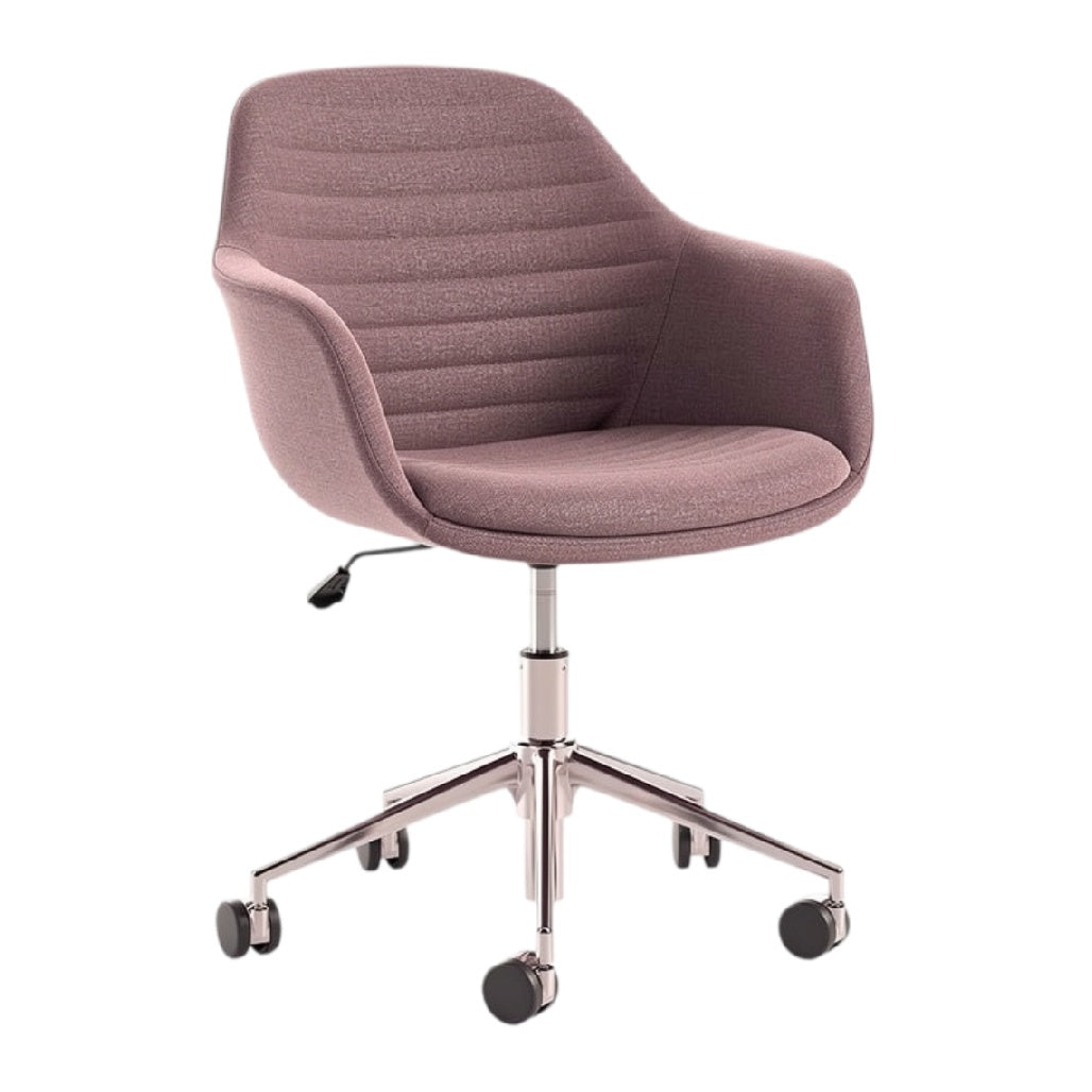 **Ergonomische bureaustoel met verstelbare hoogte en wielen**