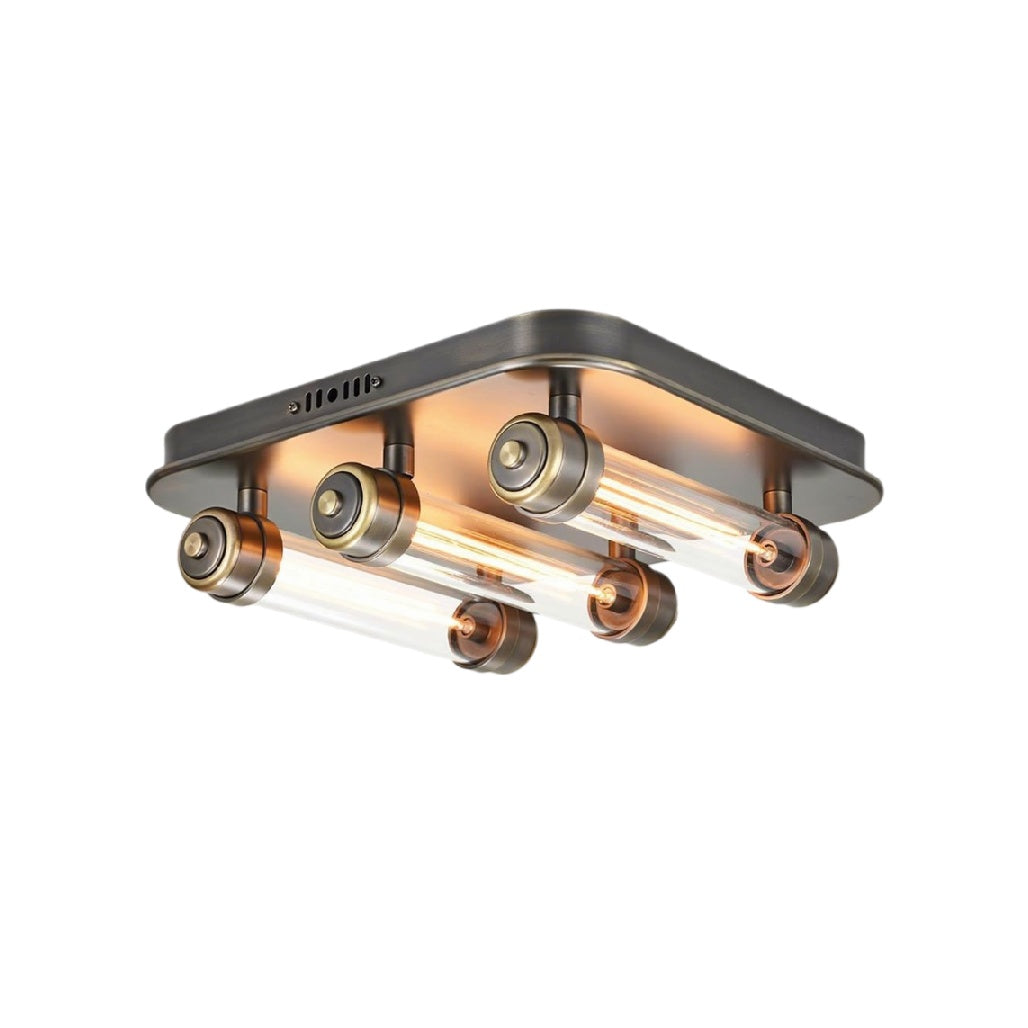 **Technische titel in het Nederlands: Verlaagd Plafondlamp Met Vijf Glasbollen**